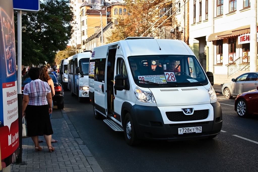 El transporte marshrutka
